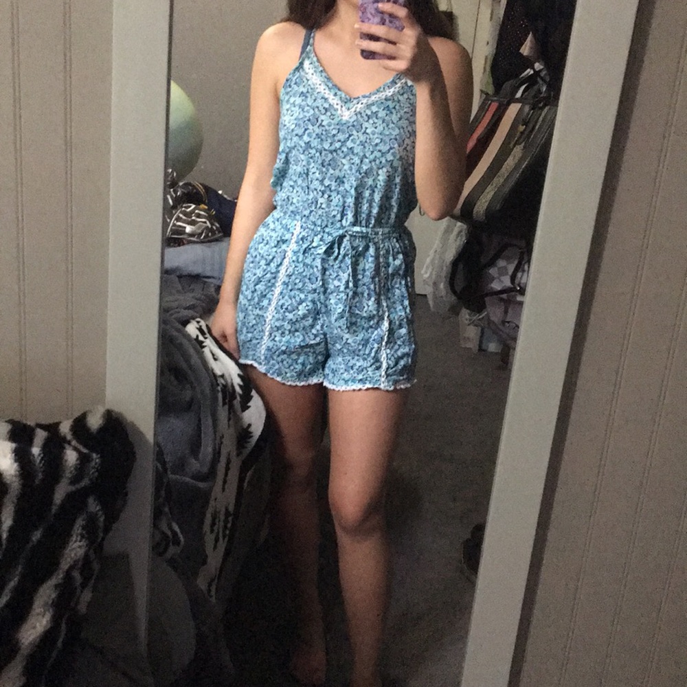 Halter top romper